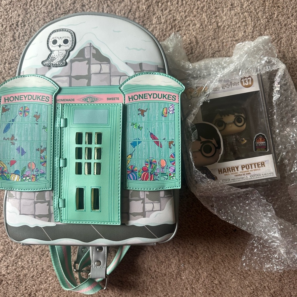 Loungefly Funko Pop! Harry Potter #137 LA Comic Con Exclusive 2 piece set New